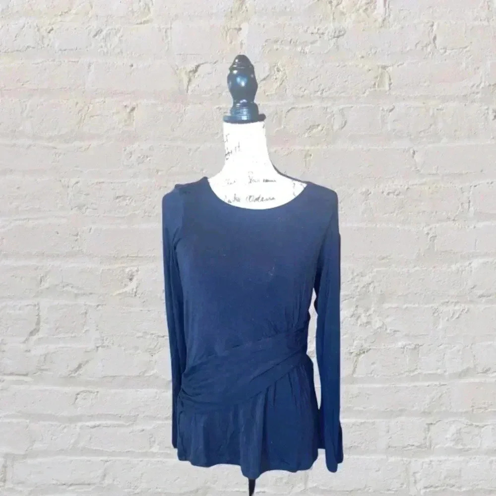 CAbi Long Sleeved Blouse - Black